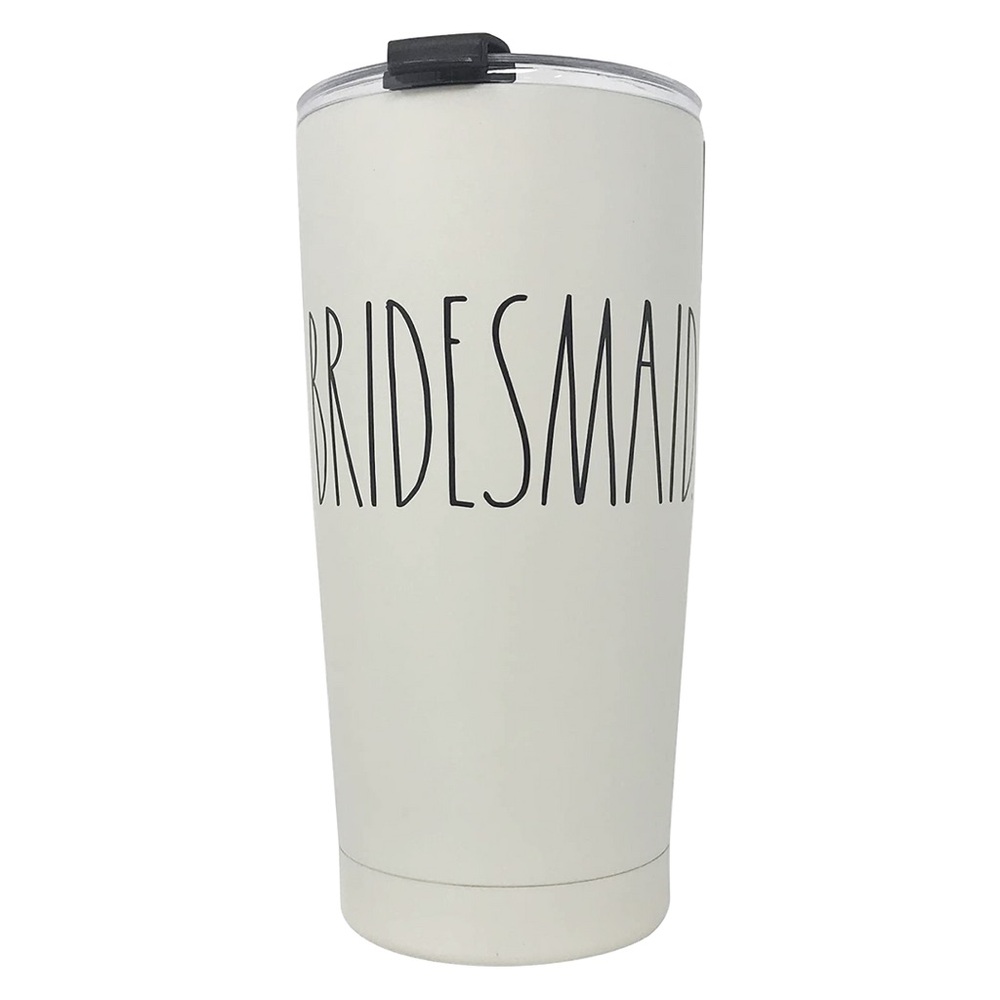 Pair Of Rae Dunn Bridesmaid Travel Mugs Insulated Stainless Steel Tumblers